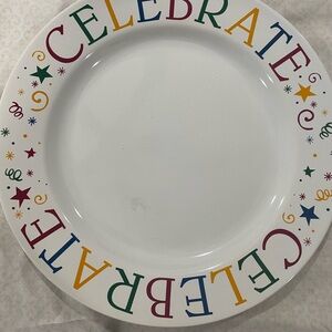 Pampered Chef Celebrate Plate
